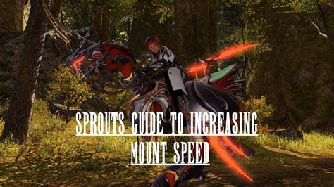 ff14 mount speed.